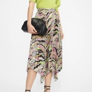 Ted Baker NWT Abstract Midi Skirt